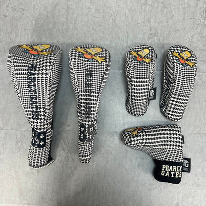 パーリーゲイツ　ザ・シンプソンズ　ゴルフクラブ用ヘッドカバー　５点セット　ドライバー　フェアウェイ　ユーティリティ　キャラクター