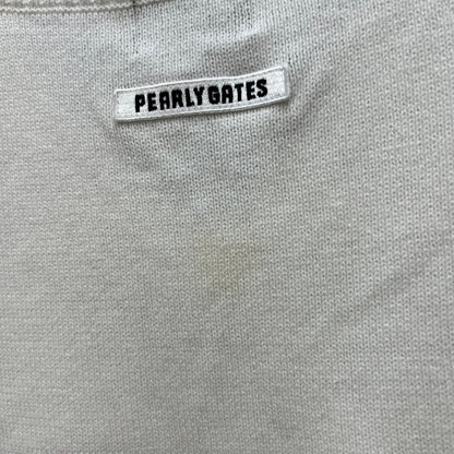 PEARLY GATES パーリーゲイツ　レディース　女性用 ベスト　Vネック　0号　XSサイズ　ホワイト
