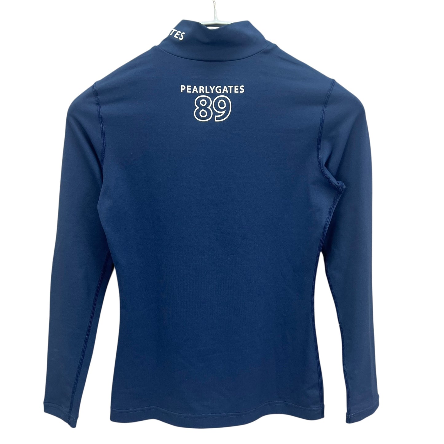 PEARLY GATES パーリーゲイツ　レディース　女性用 長袖トップス インナー　モックネック　ネイビー　0号　Sサイズ