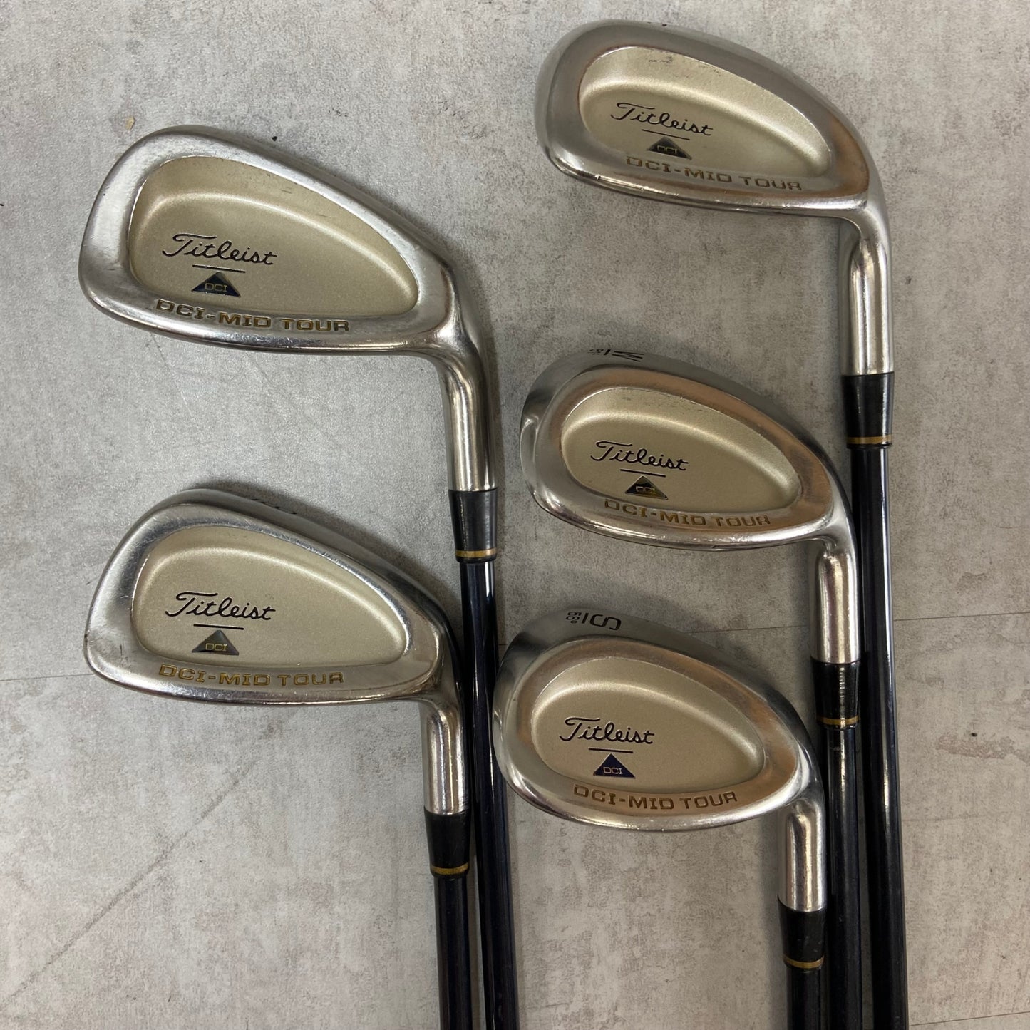 タイトリスト DCI MID TOUR メンズゴルフ アイアンセット 10本 右利き用 カーボン R Titleist