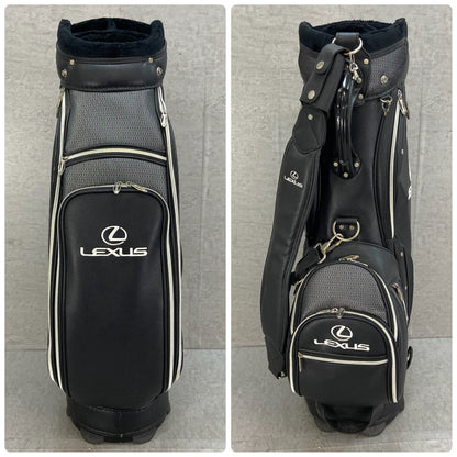 レクサス　ゴルフ用　キャディバッグ　カート式　LEXUS　バック　アイテム