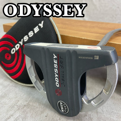 オデッセイ　ホワイトスチール　SRT　2ボール　メンズゴルフ　パター　ネオマレット　約34インチ　右利き　ODYSSEY　WHITE STEEL SRT 2-BALL