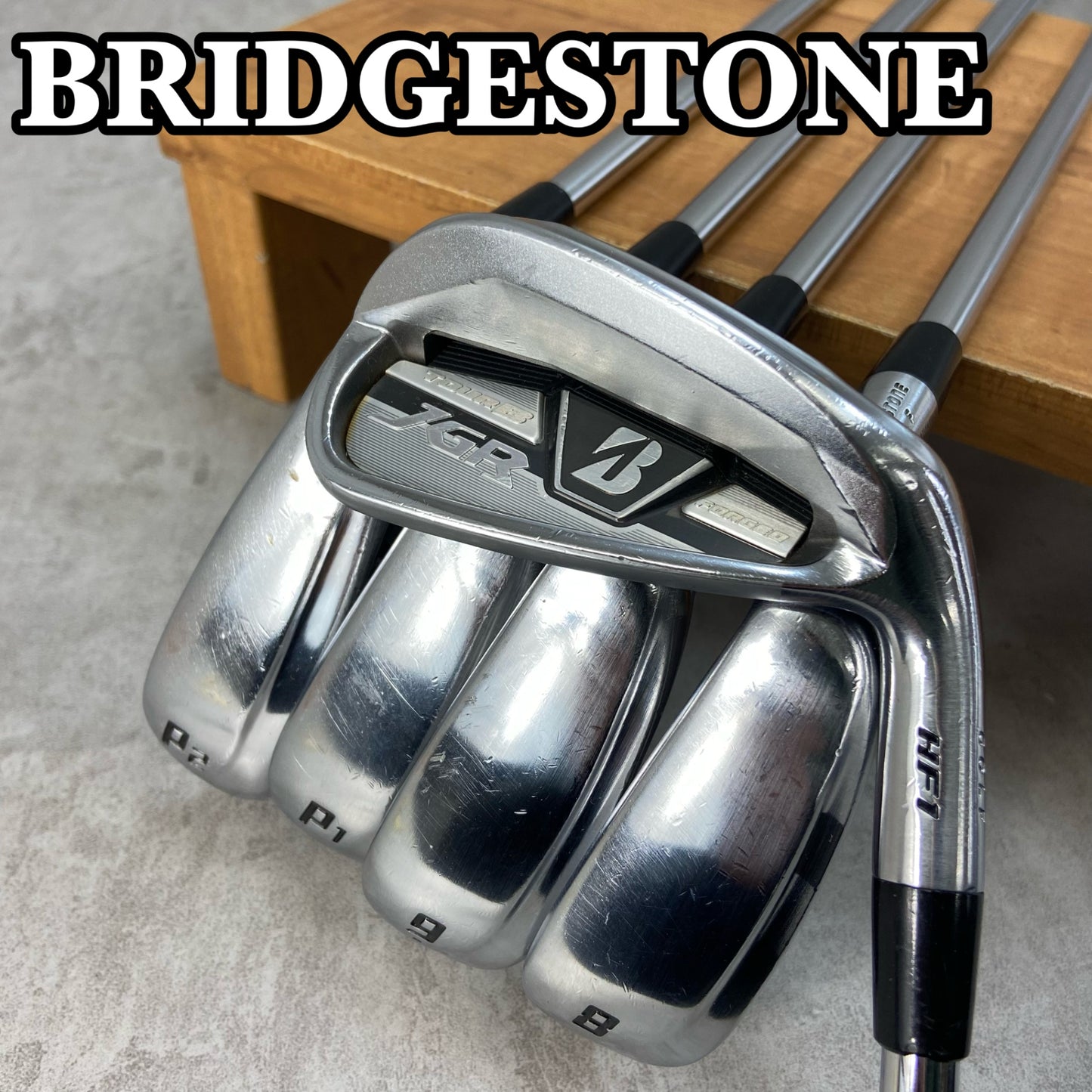 ブリヂストン　JGR　TOURB　HF1　メンズゴルフ　アイアンセット　5本　右利き用　R　BRIDGESTONE