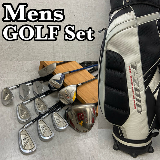 テーラーメイド　ミズノ　メンズゴルフ　クラブセット　12本　右利き用　TaylorMade　Mizuno