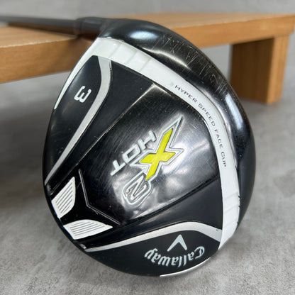 レフティー　キャロウェイ　X2HOT　メンズゴルフ　3W SR 左利き用　フェアウェイウッド　Callaway