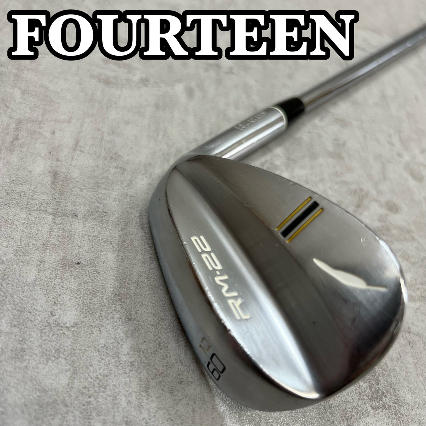 フォーティーン RM-22 メンズゴルフ ロブウェッジ LW 60°  右利き用 NS.PRO  FOURTEEN