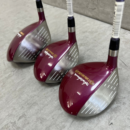 ホンマ　ツインマークス　585Ti　5STAR　メンズゴルフ　ウッド３本セット　R　右利き用　ドライバー　フェアウェイウッド　HONMA　Twin Marks