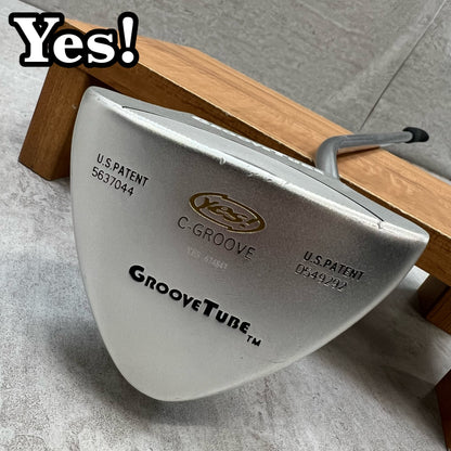 YES!　イエス　グルーブチューブ　レディースゴルフ　パター　ネオマレット　ベントネック　32.9インチ　右利き用