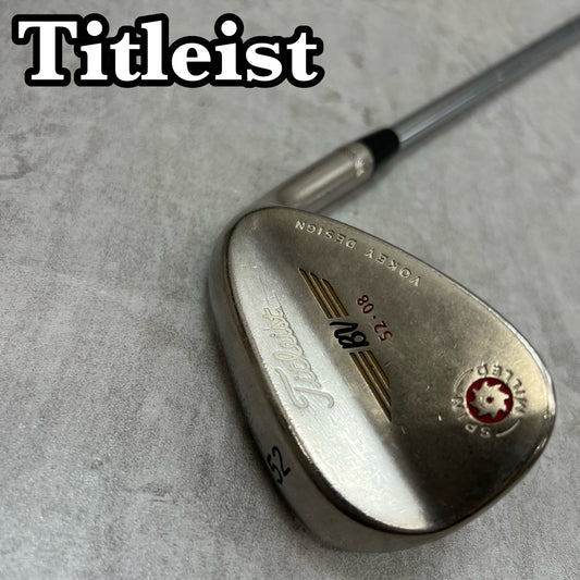 Titleist　タイトリスト　ボーケイデザイン　メンズゴルフ	アプローチウェッジ　52°	35インチ　D-2　ウェッジ　右利き用