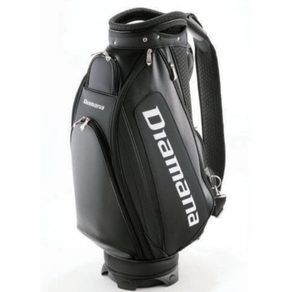 20周年記念　　三菱ケミカル　ディアマナ　ゴルフ用　キャディバッグ　ブラック　黒　カート式　ラウンドアイテム　Diamana