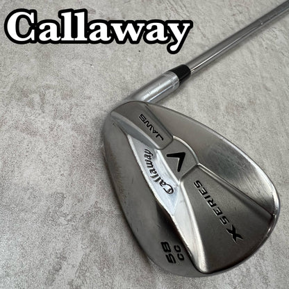 Callaway　キャロウェイ　Xシリーズ　ジョーズ　メンズゴルフ	SW　サンドウェッジ	58	°　34.5インチ　D-4	右利き用