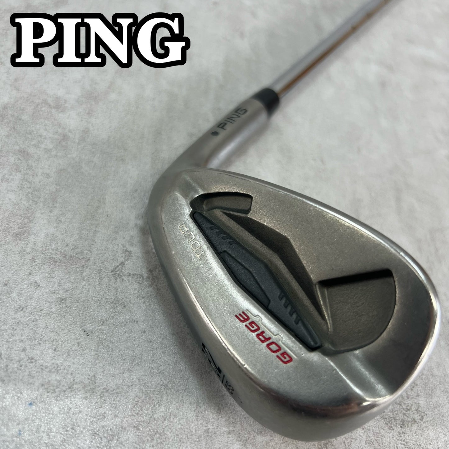 PING ゴージ　ツアー　メンズゴルフ　アプローチウェッジ　S 右利き用　AW ピン　GORGE 　TOUR