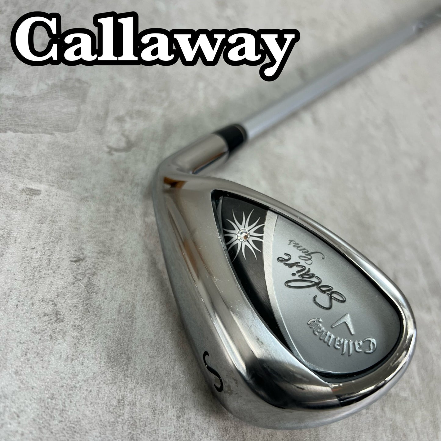キャロウェイ　ソレイル　レディースゴルフ　サンドウェッジ　L　右利き用　SW　Callaway　Solaire