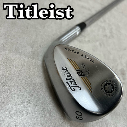 タイトリスト　ボーケイデザイン　メンズゴルフ　ウェッジ　右利き用　60°　ロブ　LW　Titleist　VOKEY DESIGN