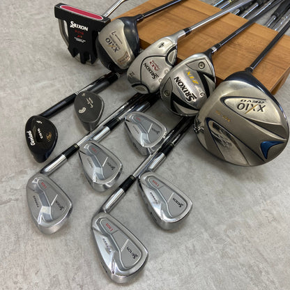 ゼクシオ　スリクソン　メンズゴルフ　クラブセット　12本　右利き用　XXIO　SRIXON