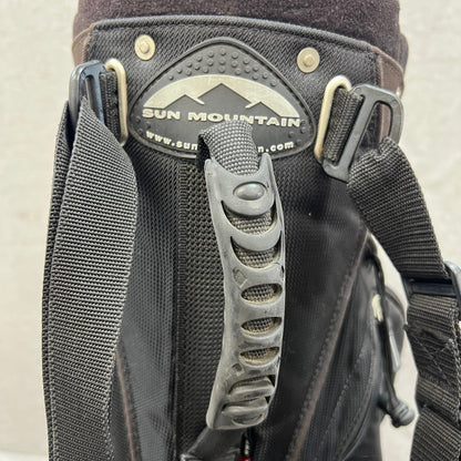 サンマウンテン ゴルフ用 スタンド式 キャディバッグ 約9.5型 7分割  ポリエステル SUN MOUNTAIN