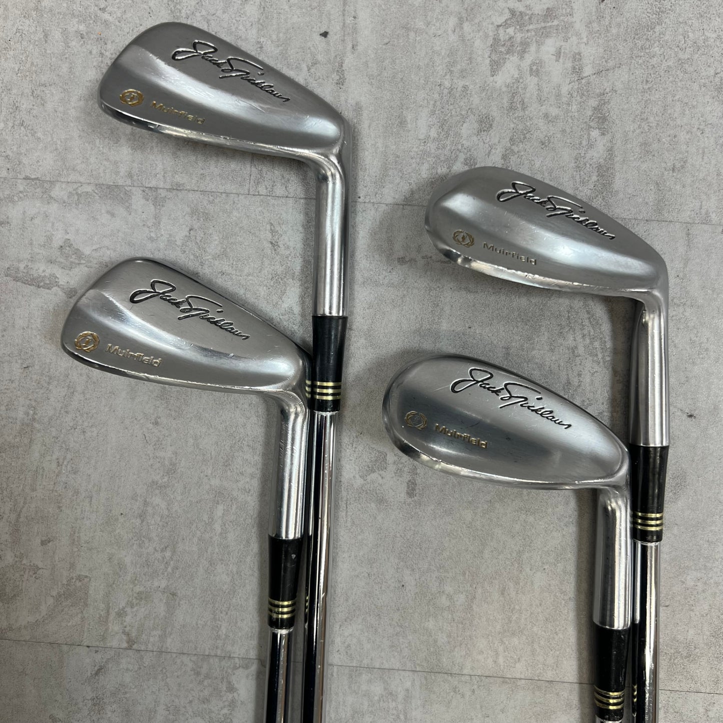 マグレガー　ジャックニクラウス　ミュアフィールド　メンズゴルフ　アイアンセット　9本　S　右利き用　MacGregor