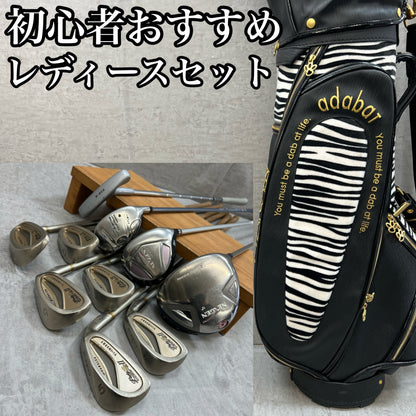 ネクスジェン　アダバッド　レディースゴルフ　クラブセット　10本　L　右利き用　NEXGEN　adabat