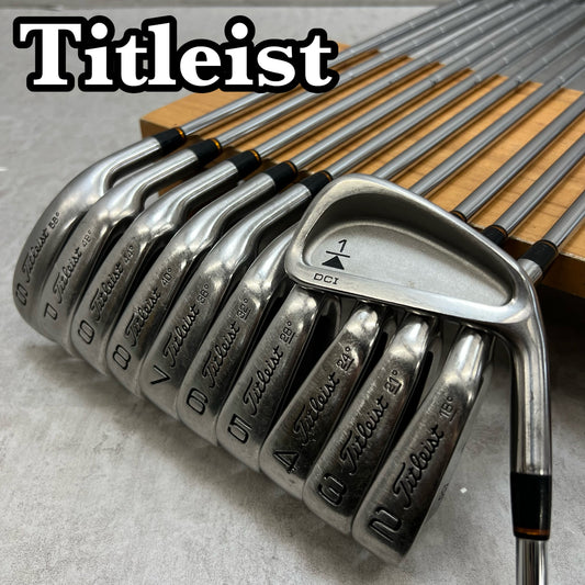 希少な1番から　Titleist タイトリスト DCI メンズゴルフ アイアンセット 1-SW 11本 右利き スチール S