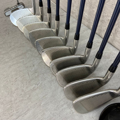 NIKE　ナイキ　PRGR　プロギア　メンズゴルフ14本セット　右利き用　キャディバッグ　初心者おすすめ　入門用