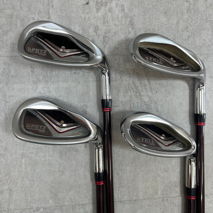 ブリヂストン ファイズ  CL レディースゴルフ アイアンセット 8本 右利き用 カーボン R BRIDGESTONE PHYZ