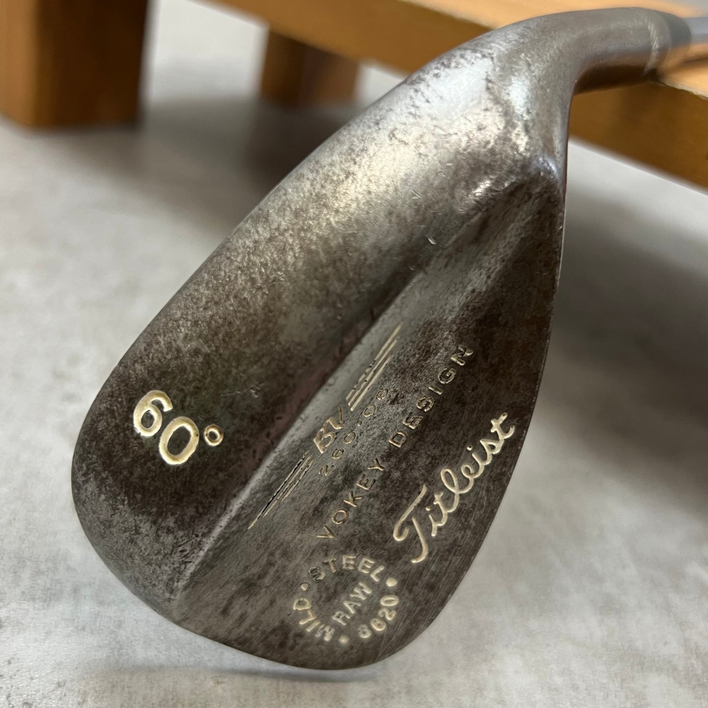 Titleist　タイトリスト	VOKEY  DESIGN　メンズゴルフ　LW　ロブウェッジ　60°　34.75インチ　D-6　ウェッジ　右利き用　ボーケイ
