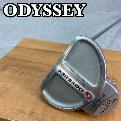 オデッセイ　ホワイトホット　2ボール　メンズゴルフ　パター　ネオマレット　約34インチ　右利き　ODYSSEY　WHITE HOT 2-BALL