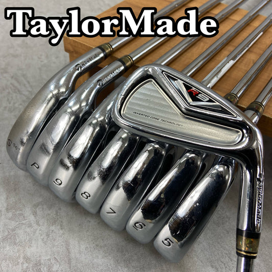 テーラーメイド　R9　メンズゴルフ　アイアンセット　8本　右利き用　TaylorMade