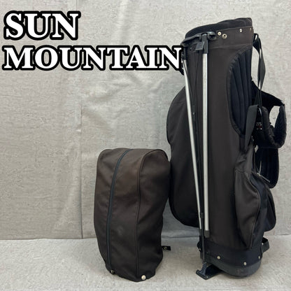 サンマウンテン ゴルフ用 スタンド式 キャディバッグ 約9.5型 7分割  ポリエステル SUN MOUNTAIN