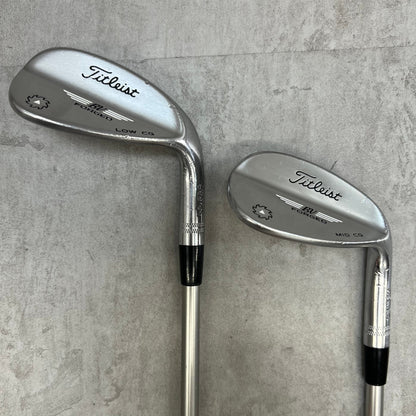 Titleist　タイトリスト　ボーケイ　フォージド　メンズゴルフ　ウェッジ2本セット　アプローチウェッジ　サンドウェッジ　50° 56°	R	右利き用