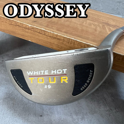 オデッセイ　ホワイトホット　ツアー　＃9　メンズゴルフ　パター　右利き用　ODYSSEY　WHITE HOT　TOUR