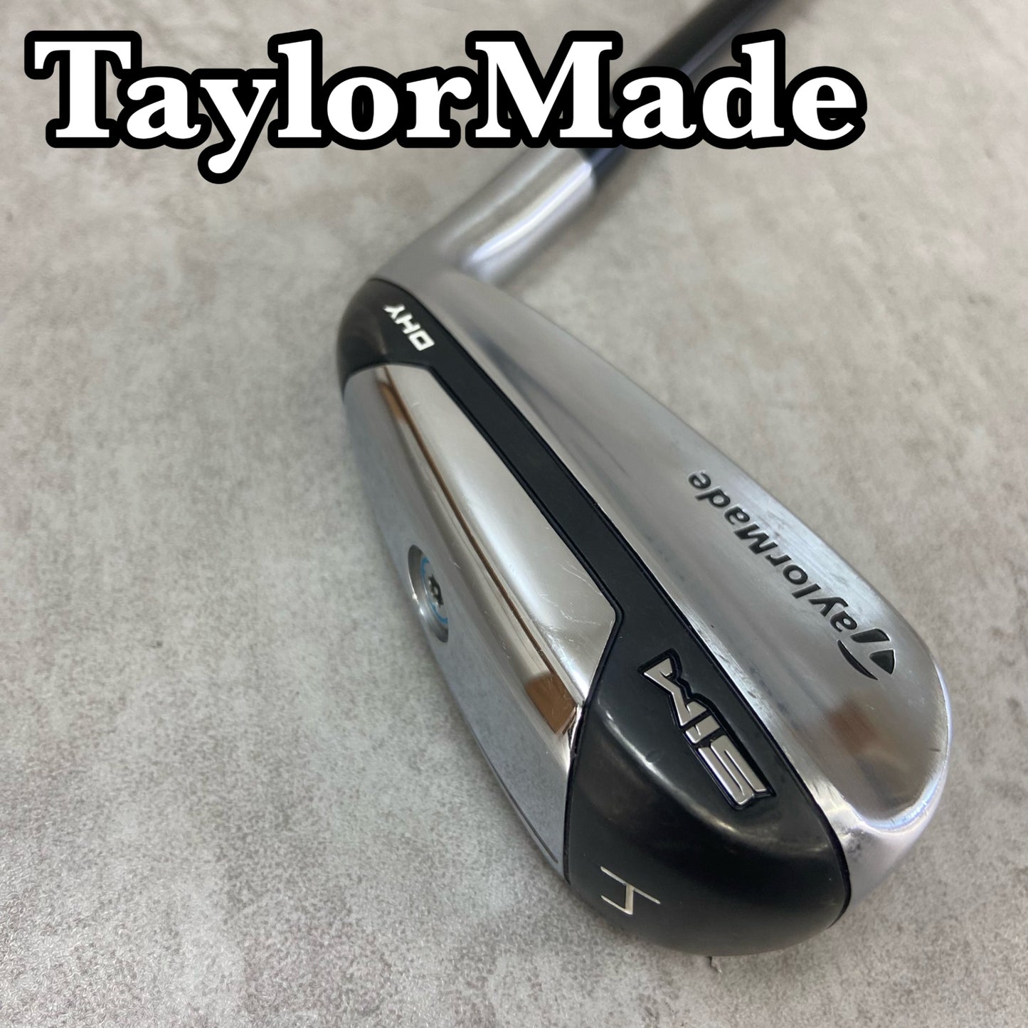 テーラーメイド　シム　DHY メンズゴルフ　4UT S 右利き用　TaylorMade　SIM