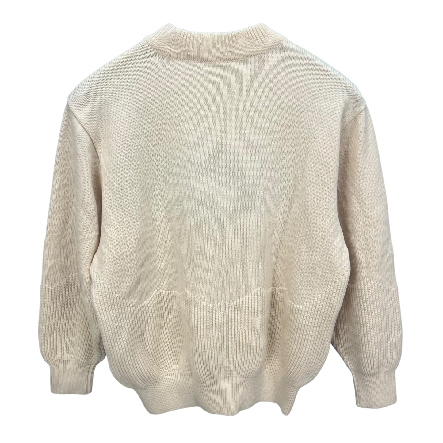 Chloe　クロエ　レディース　女性用 長袖トップス セーター　クルーネック　ラウンドネック　丸首　ベージュ　Mサイズ