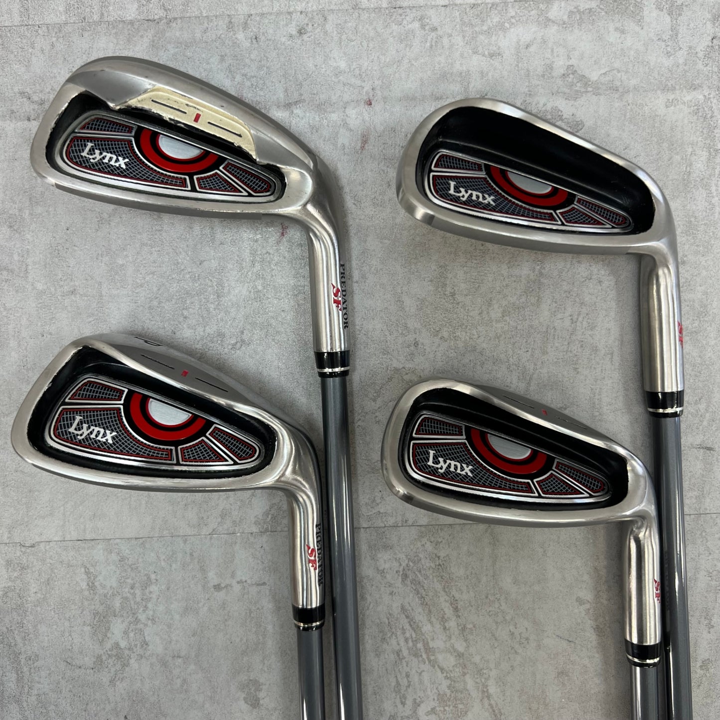 リンクス　PREDATOR　SF　メンズゴルフ　アイアンセット　8本　R　右利き用　LYNX