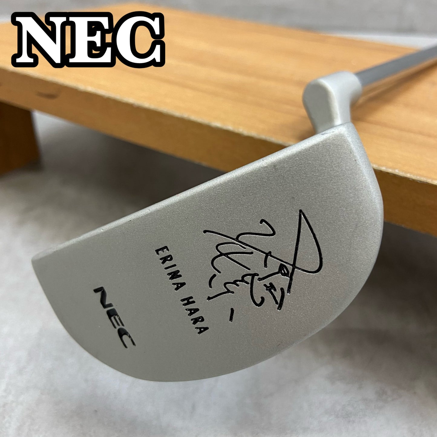 HARA ERINA　NEC　メンズゴルフ　パター　右利き用　34インチ　マレット　原　江里菜