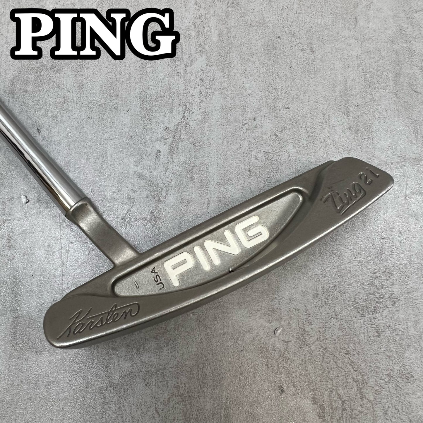 PING　ピン　ZING2i Karsten　ジング　カーステン　メンズゴルフ　パター　ピン型　ショートネック　34.1インチ　右利き用