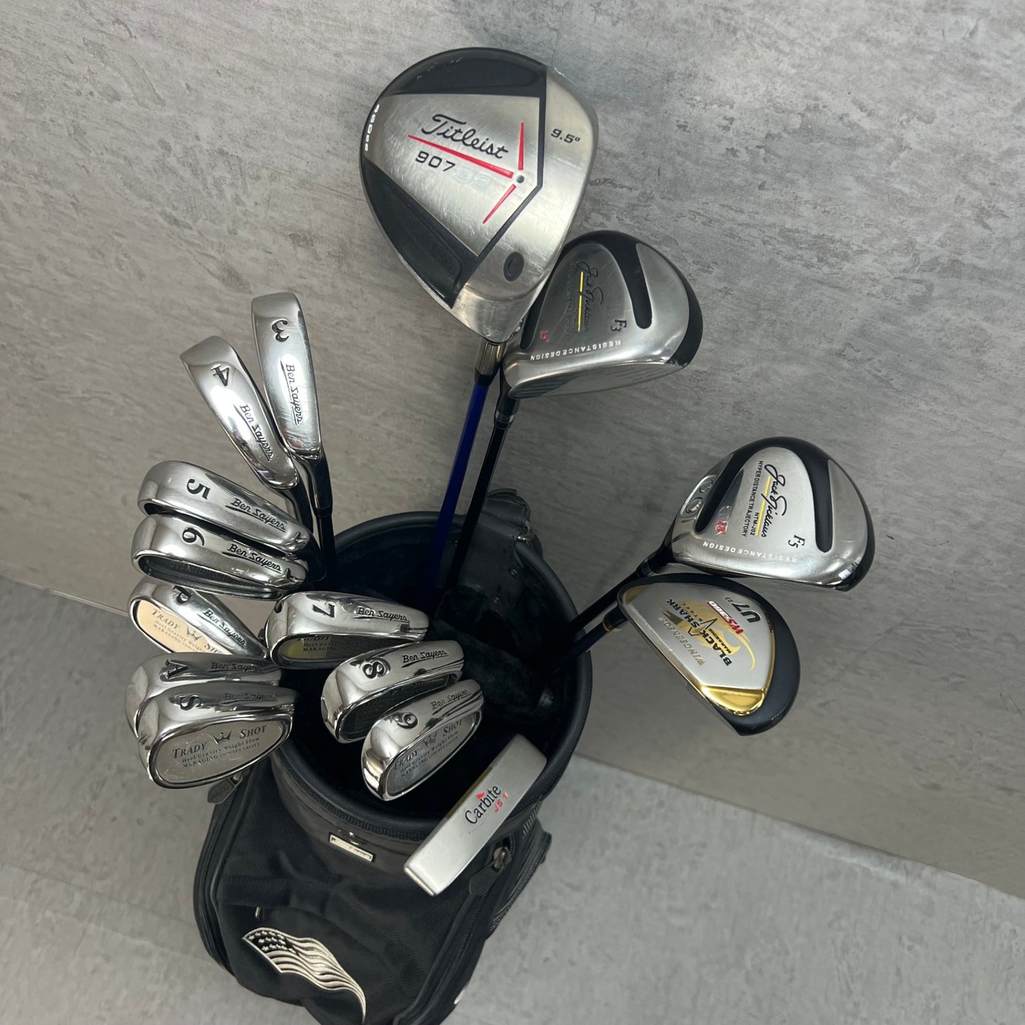 タイトリスト　ジャックニクラウス　メンズゴルフ　クラブセット　15本　右利き用　Titleist Jack Nicklaus