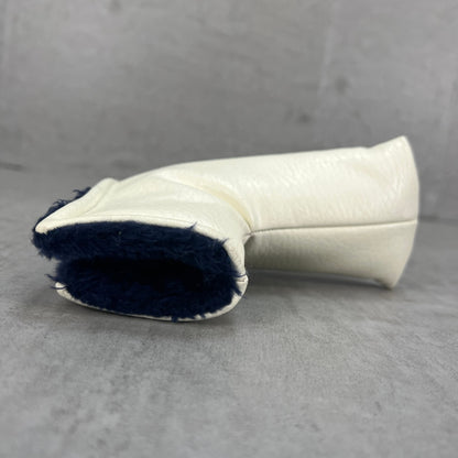 パーリーゲイツ　ゴルフクラブ用ヘッドカバー　パター　ピン型　ホワイト　白　レザー　うさぎ　PEARLY GATAS