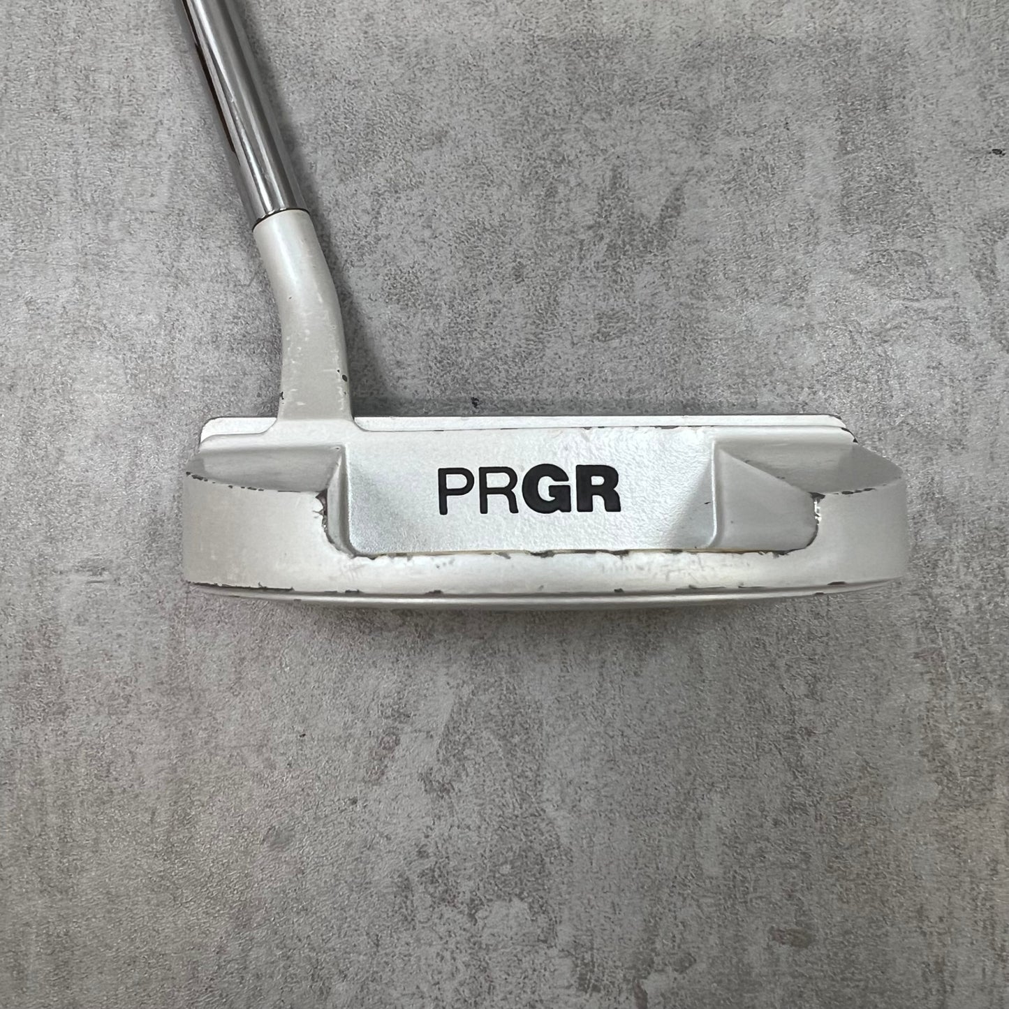 PRGR　プロギア　シルバーブレード03 ZN　メンズゴルフ　PT　パター　マレット　ショートネック	33インチ　右利き用