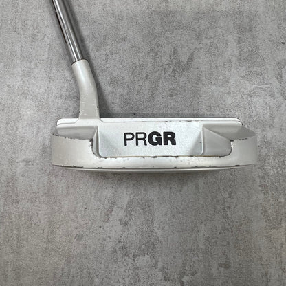 PRGR　プロギア　シルバーブレード03 ZN　メンズゴルフ　PT　パター　マレット　ショートネック	33インチ　右利き用