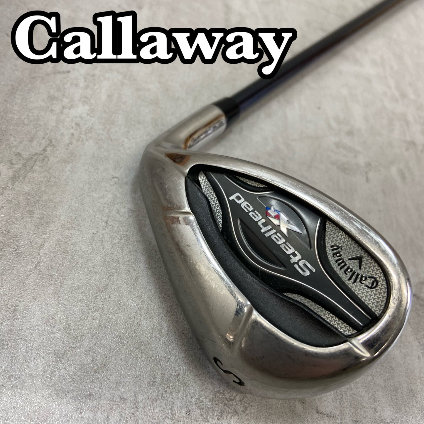 Callaway　キャロウェイ　XRスチールヘッド　メンズゴルフ　SW　サンドウェッジ	34.75インチ　D-2　R　右利き用