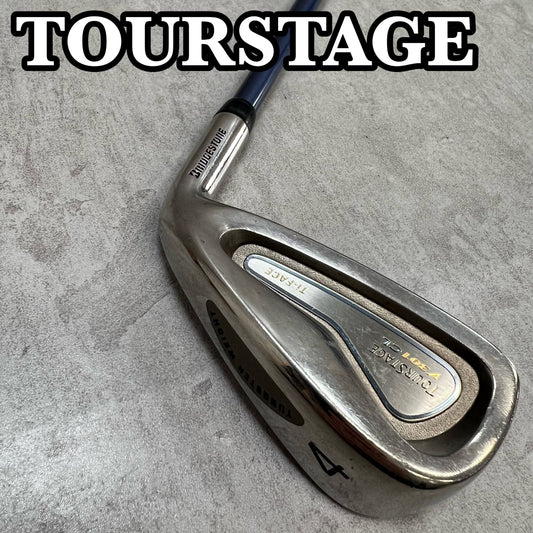TOURSTAGE　ツアーステージ　V301 CL　レディースゴルフ	4番アイアン　B-9　A	右利き用　36.5インチ　ロング