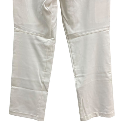 MUスポーツ　レディース　女性用 パンツ　ズボン　ロング丈　ホワイト　42号　Lサイズ