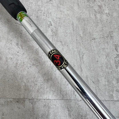 レフティー　スコッティキャメロン　カリフォルニア　デルマー　メンズゴルフ　パター　左利き用　34インチ　マレット型　L字　SCOTTY CAMERON　California DELMAR