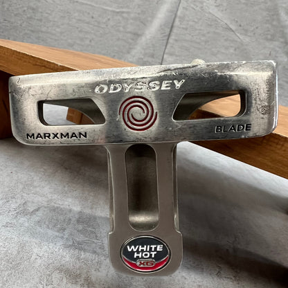 ODYSSEY　WHITEHOT　XG　MARXMAN　BLADE　メンズゴルフ　パター　約34インチ　右利き用　オデッセイ　ホワイトホット　エックスジー　マークスマン　ブレード