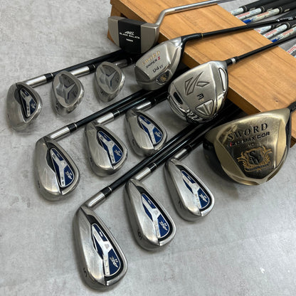 カタナ　ツルヤ　メンズゴルフ　クラブセット　13本　R　右利き用　KATANA　TSURUYA