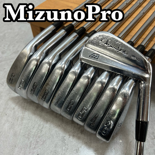ミズノプロ MS-11 メンズゴルフ アイアンセット 10本 右利き用 スチール X Mizuno Pro