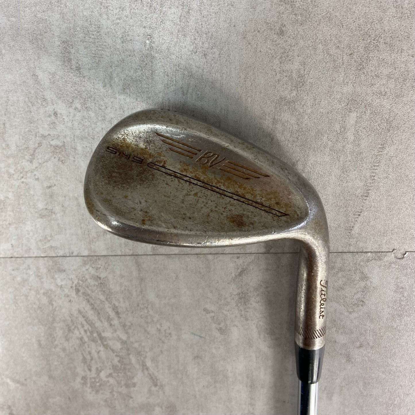 タイトリスト　ボーケイデザイン　SM9　S GRIND　メンズゴルフ　サンドウェッジ　SW　右利き用　S　ノーメッキ　Titleist　VOKEYDESIGN