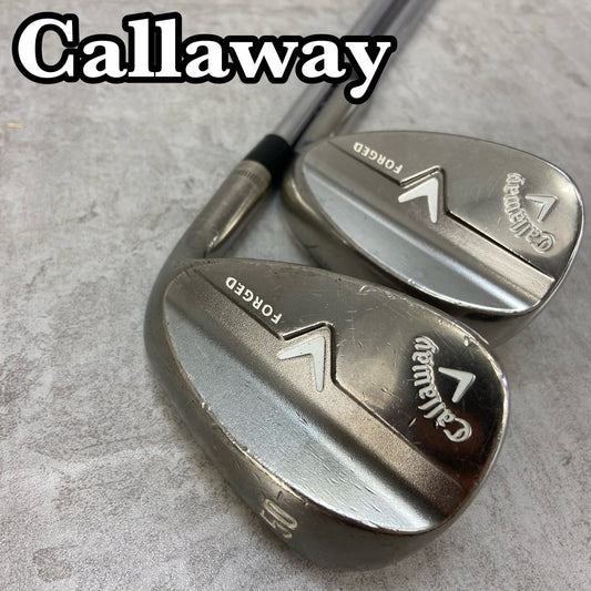 キャロウェイ　フォージド　メンズゴルフ　ウェッジセット　2本　S400 右利き用　50° 56°　Callaway FORGED