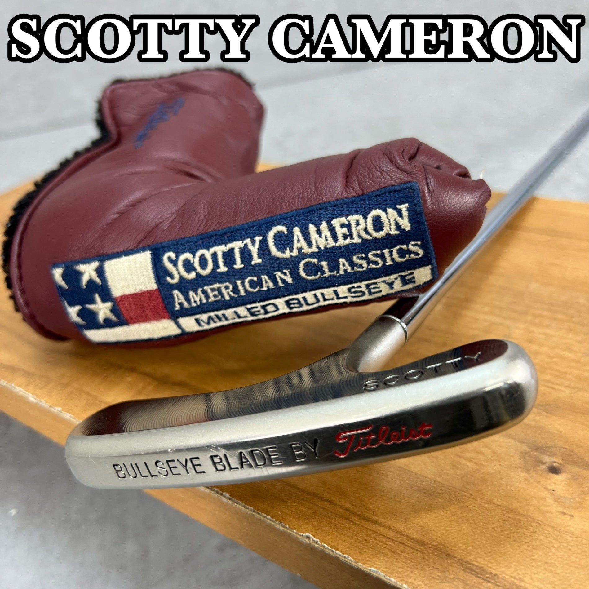 ☆スコッティキャメロン☆パター ブルズアイ スコッティキャメロン ブルズアイブレード メンズゴルフ パター 両利き